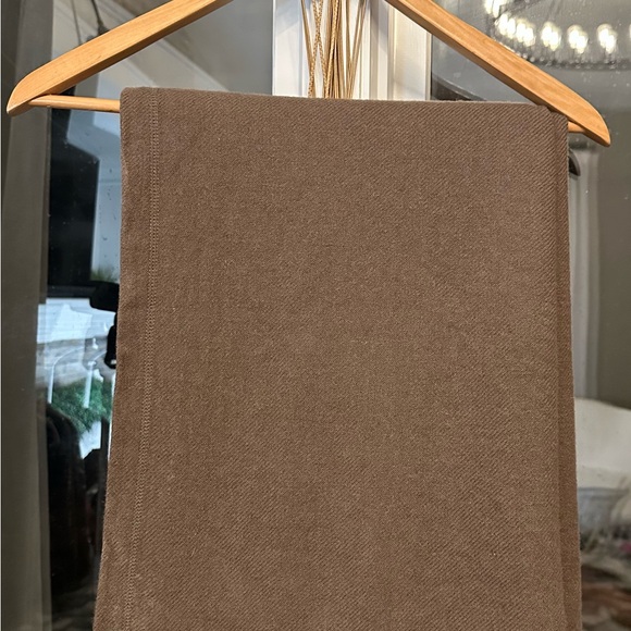 BERKSHIRE BLANKET Merino Wool Throw 50 x 70 Color Foal - Picture 9 of 9